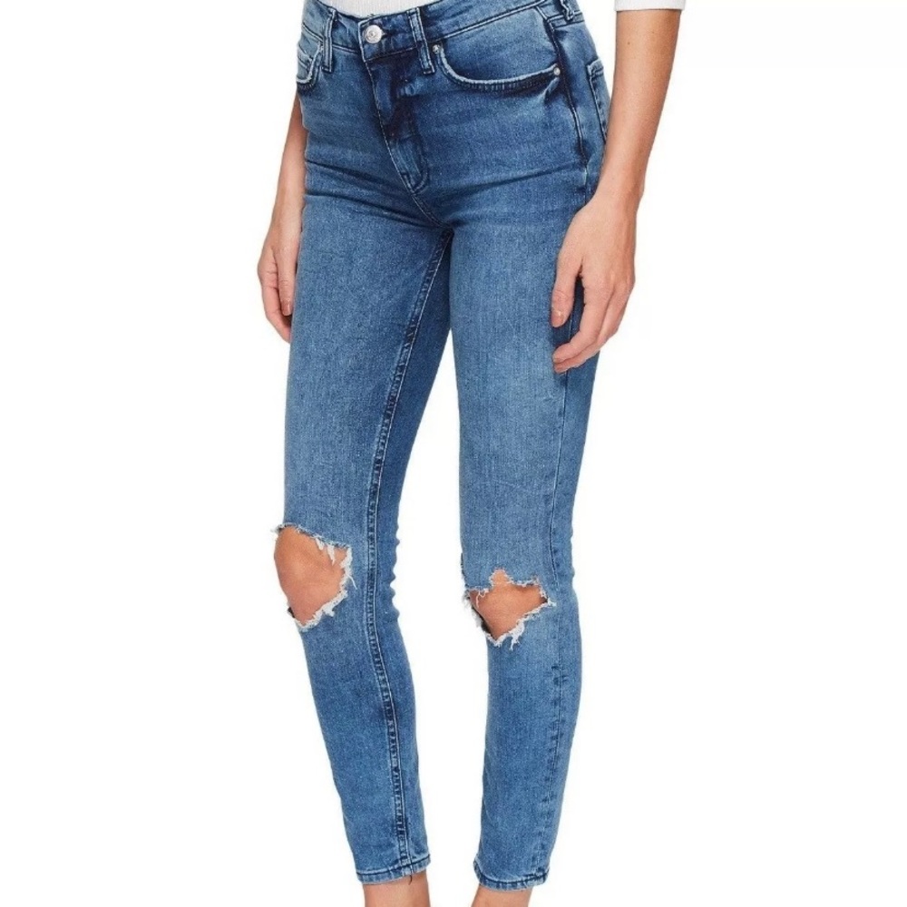 Free People Denim Skinny Jeans